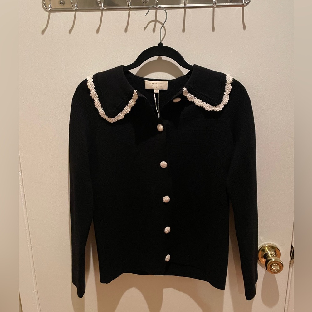 sezane bettany cardigan NWT size XS